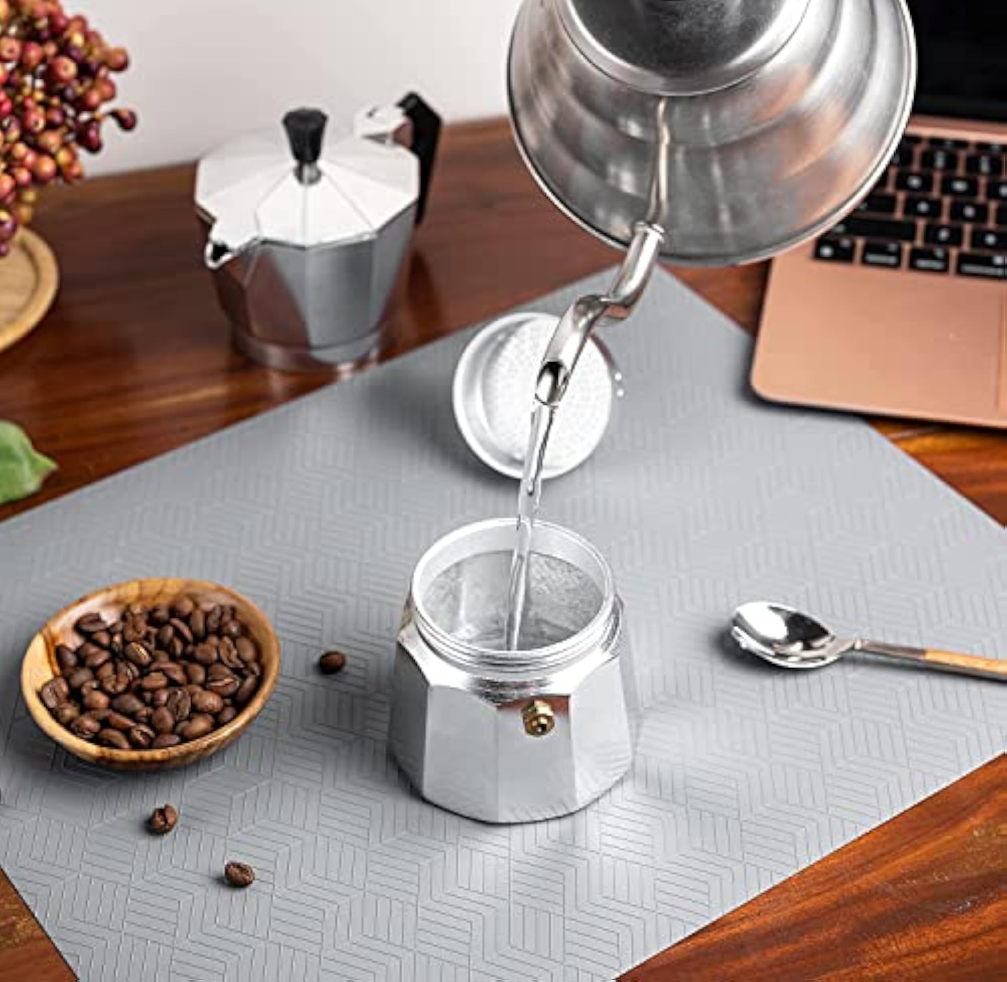 Aluminium Espresso Coffee Maker, Moka Express 3 Cups